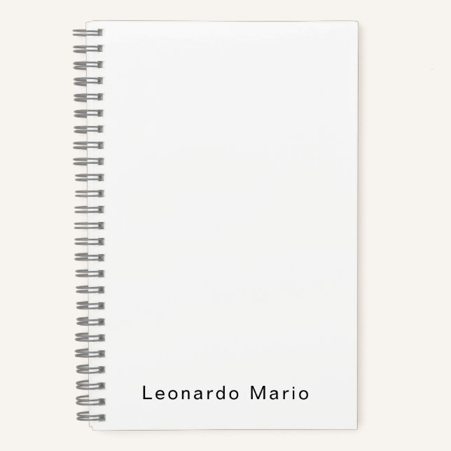 Create Your Own Notebook (Front)