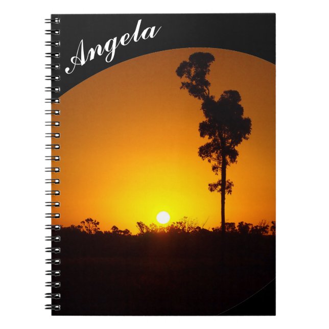 Create your own notebook - black (Front)