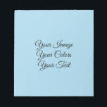 Create Your Own Notepad<br><div class="desc">Create your own custom wedding favours,  gift wrap and packaging,  custom colour decorations and invitations,  personalised jewellery and more!</div>