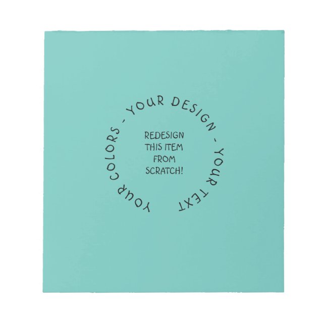 Create Your Own Notepad (Front)