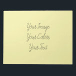 Create Your Own Notepad<br><div class="desc">Create your own custom personalised wedding reception supplies,  decor,  favours,  gifts and more!</div>