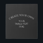 Create Your Own Notepad<br><div class="desc">Create your own custom party and event supplies and favours,  personalised gifts,  promotional merch and more. Visit Corona Radiata Cards to view our entire collection.</div>