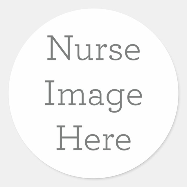 Create Your Own Nurse Sticker Gift (Front)