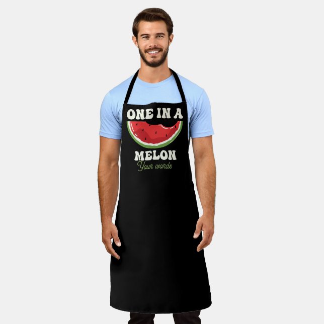 Create Your Own One in a Melon Watermelon Apron (Worn)