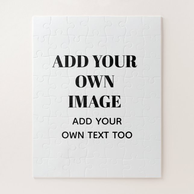 Create Your Own Original Personalised Gifts Jigsaw Puzzle (Vertical)