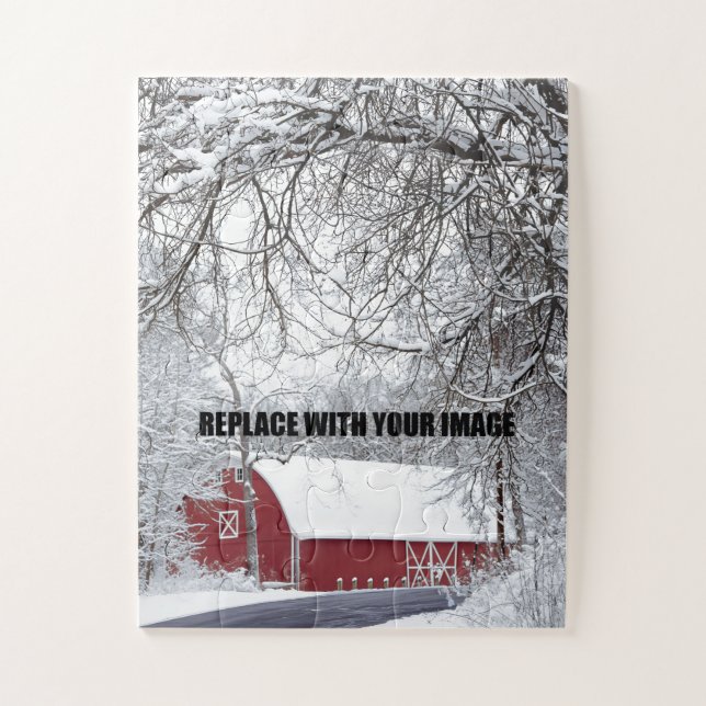 Create Your Own Original Personalised Gifts Jigsaw Puzzle (Vertical)