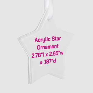 Create Your Own Ornament 2.78"l x 2.65"w x .187"d
