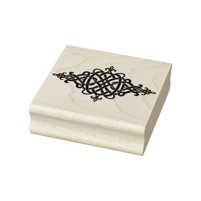 Create Your Own Ornamental Celtic Knot Rubber Stamp (Stamp)
