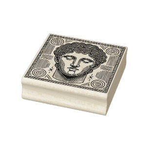 Create Your Own Ornate Ancient Deity Emblem Rubber Stamp