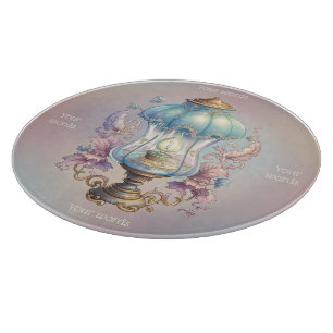 Create Your Own Ornate Fairy Lamp Cutting Board