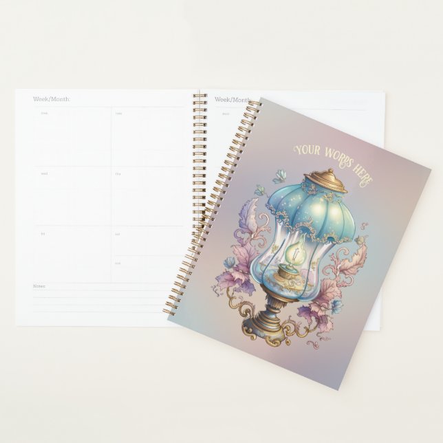Create Your Own Ornate Fairy Lamp Planner (Display)