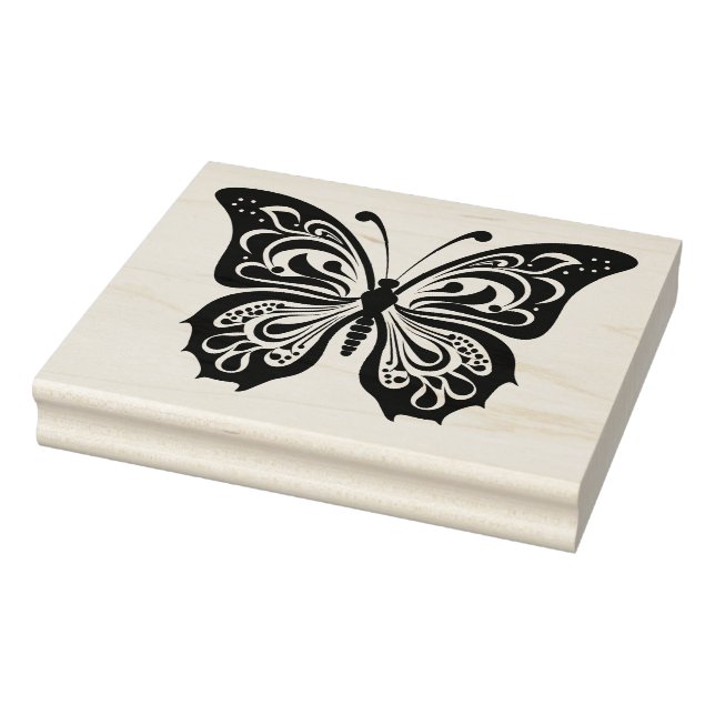 Create Your Own Ornate Fantasy Butterfly Rubber Stamp (Stamp)