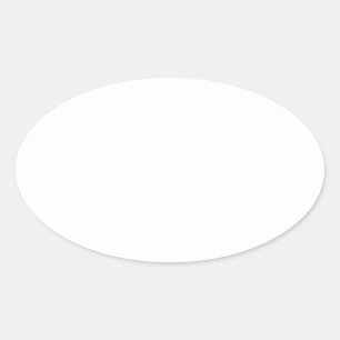 Create Your Own Oval Sticker