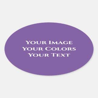 Create Your Own Oval Sticker