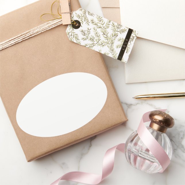 Create Your Own Oval Sticker (Gifting)