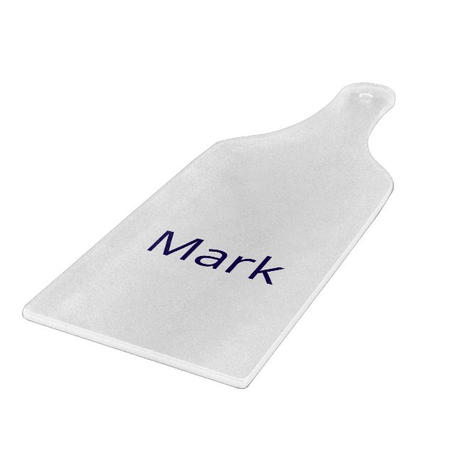 Create Your Own Paddle Glass Cutting Board (Corner)