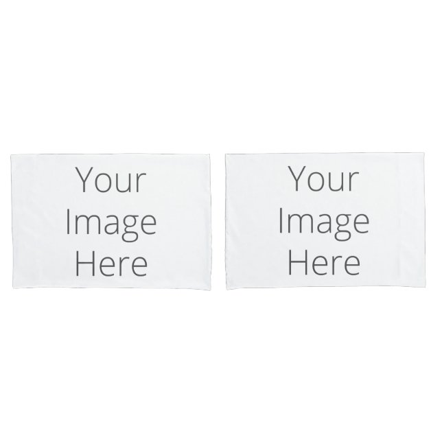 Create Your Own Pair of Pillowcases, Standard Size Pillowcase (Front-Set)