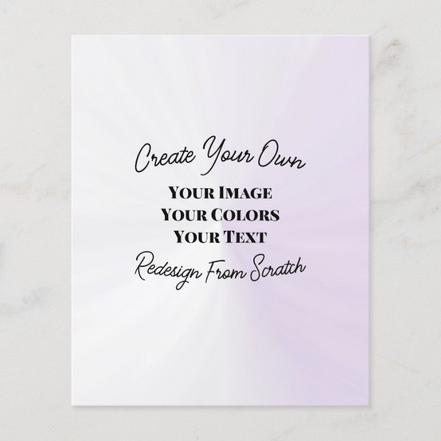 Create Your Own Paper Sheet (Front)