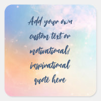 Create Your Own Pastel Motivational Quote