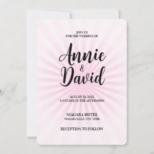 Create Your Own Pastel Retro Starburst Invitation