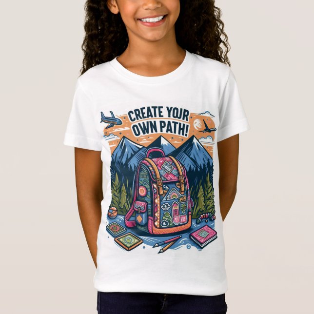 Create Your Own Path T-Shirt (Front)