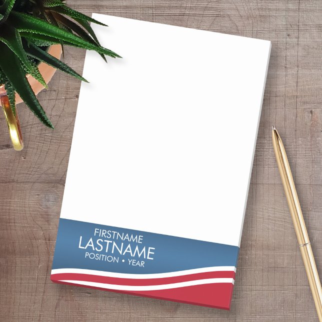 Create Your Own Patriotic Campaign Gear Post-it Notes (Personalized Post-it notes - add your candidate name and other contact information)