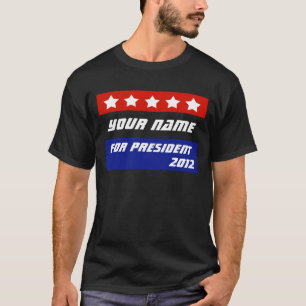Create Your Own Patriotic Political Merchandise T-Shirt