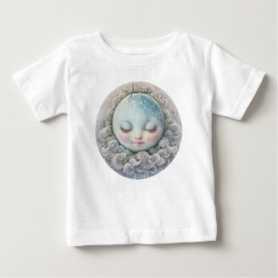 Create Your Own Peaceful Moons in Clouds Baby T-Shirt