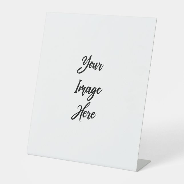 Create Your Own Pedestal Sign (Front)