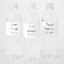 Create Your Own Peel-And-Stick Water Bottle Label