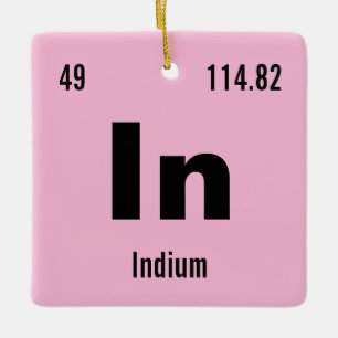 Create your own Periodic Table of the Elements Ceramic Ornament