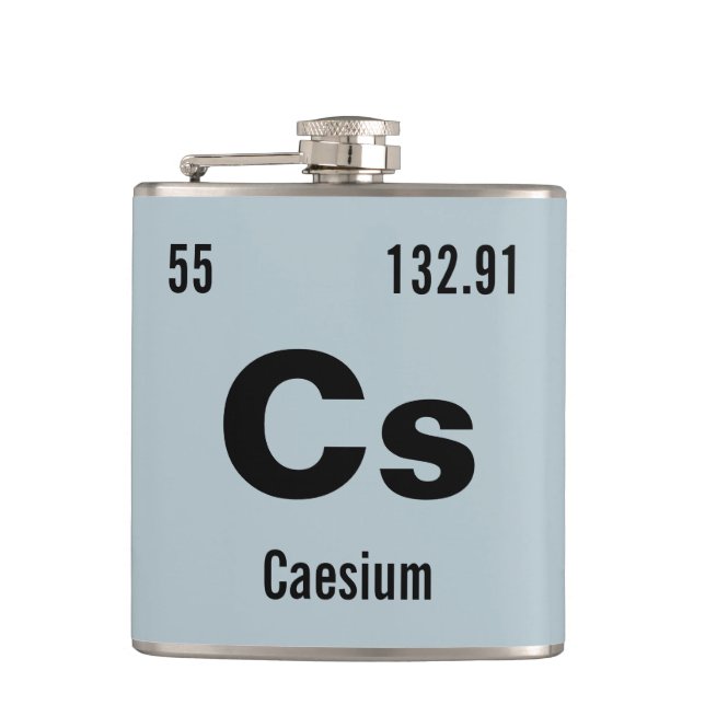 Create your own Periodic Table of the Elements Hip Flask (Front)