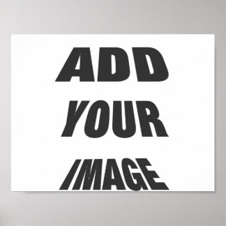 Create Your Own Personalisable Poster Template
