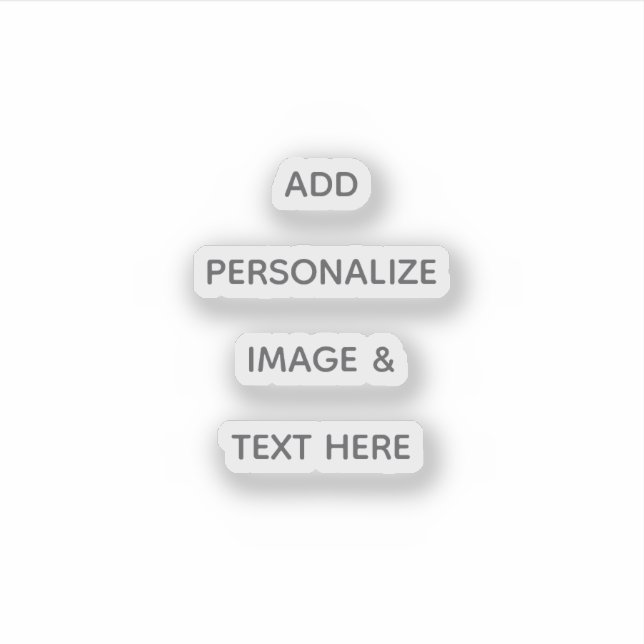 Create Your Own Personalise (Front)