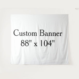 create your own personalise 88" x 104" Tapestry