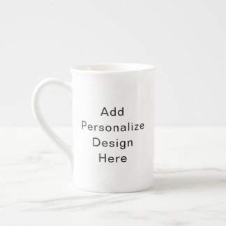 create your own personalise bone china mug