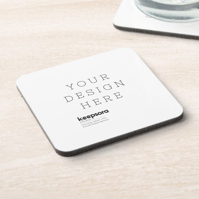 Create Your Own Personalise Coaster (Left Side)