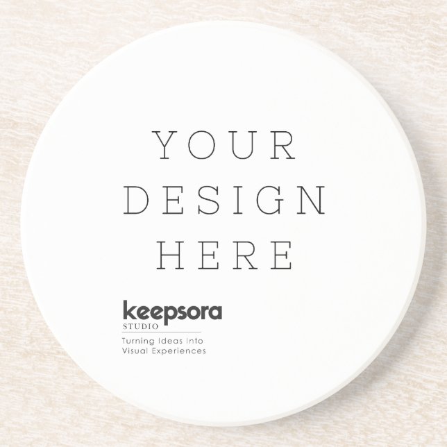 Create Your Own Personalise Coaster (Front)
