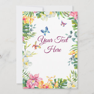 Create Your Own personalise Holiday Card