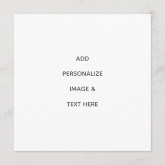 Create Your Own Personalise Menu