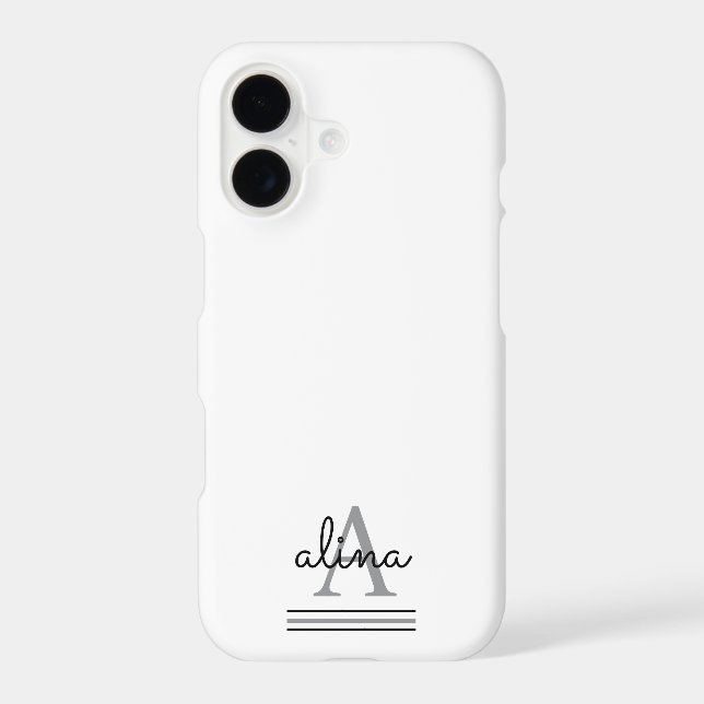 Create Your Own Personalise Monogram (Back)