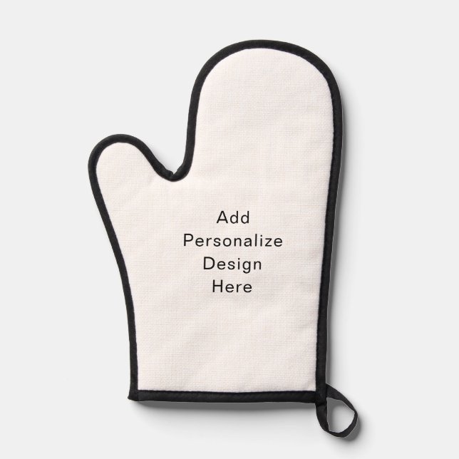 create your own personalise oven mitt (Front)