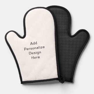 create your own personalise oven mitt