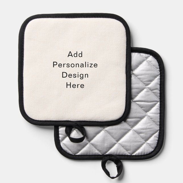 create your own personalise pot holder (Front/Back)