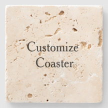 create your own personalise simple Travertine