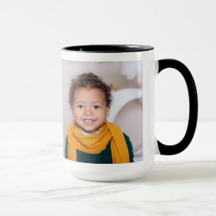 Create Your Own Personalised 2 Photos Mug