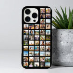 Create Your Own Personalised 46 Photo Collage iPhone 16 Pro Max Case<br><div class="desc">Create your own personalised photo collage iPhone case featuring 46 of your favourite pictures in a photo collage grid for a custom photo phone case.</div>