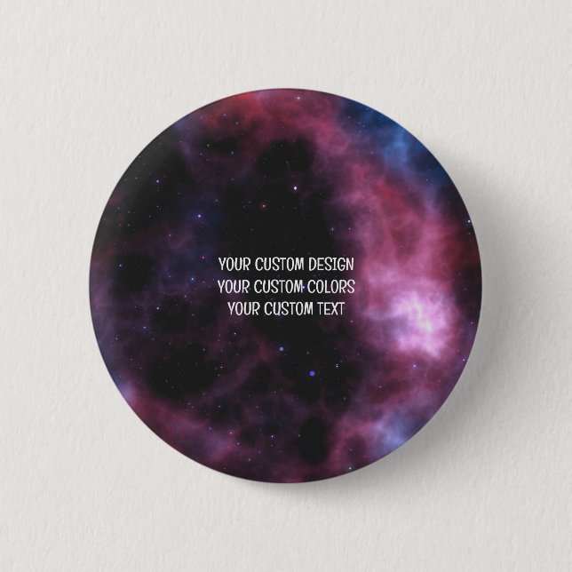 Create Your Own Personalised 6 Cm Round Badge (Front)