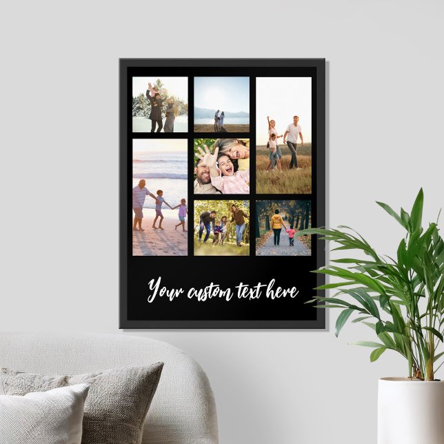 Create Your Own Personalised 7 Photo Collage Poster (Creator Uploaded)