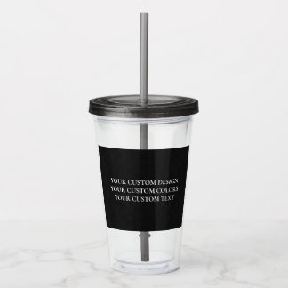 Create Your Own Personalised Acrylic Tumbler
